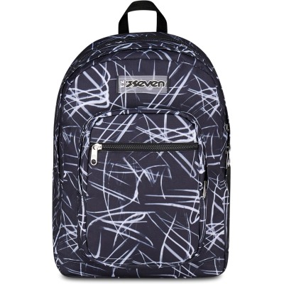 Zaino Scuola FREETHINK PIRATE BLACK - Doppio Scomparto