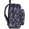 Zaino Scuola FREETHINK PIRATE BLACK - Doppio Scomparto