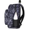 Zaino Scuola FREETHINK PIRATE BLACK - Doppio Scomparto