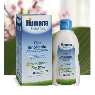 Humana Baby olio emolliente 250ml