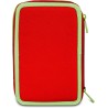 Astuccio Scuola Seven 3 Zip Brainrot Brr Brr Patapim Rosso