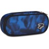 Portapenne Scuola Seven The Double Round Plus BLUE DEEP