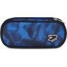 Portapenne Scuola Seven The Double Round Plus BLUE DEEP