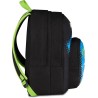 Zaino Scuola Seven Brainrot Bombardiro Crocodillo, Nero, 31 L