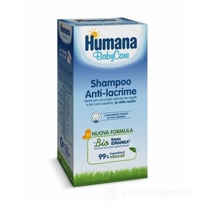 Shampoo Anti-Lacrime Humana Baby Con Camomilla 200 ml