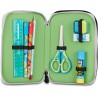 Astuccio Scuola 3 Zip Seven Brainrot ombardiro Crocodillo