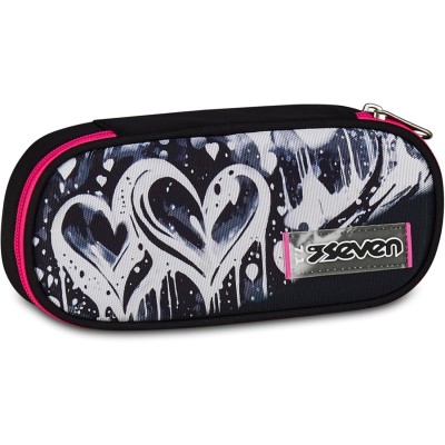 Portapenne Scuola Seven Round Plus Plumpy Line Girl