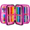 Astuccio Scuola Seven 3 Zip PLUMPY LINE GIRL