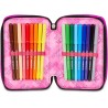 Astuccio Scuola Seven 3 Zip PLUMPY LINE GIRL