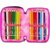 Astuccio Scuola Seven 3 Zip PLUMPY LINE GIRL