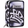 Astuccio Scuola Seven 3 Zip PLUMPY LINE BOY