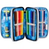 Astuccio Scuola Seven 3 Zip PLUMPY LINE BOY