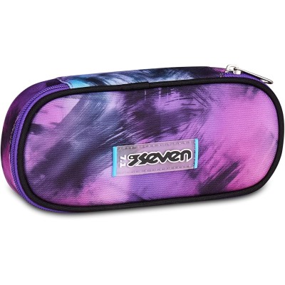 Portapenne Scuola Seven Round Plus PINK FUSION