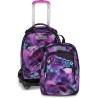 Seven Trolley Scuola Jack 8 Ruote Detach PINK FUSION