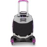 Seven Trolley Scuola Jack 8 Ruote Detach PINK FUSION