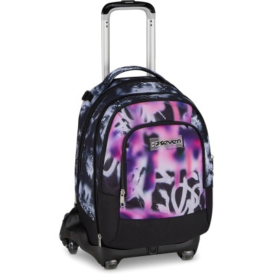 Seven Trolley Scuola Jack 8 Ruote Detach BUZZY GIRL