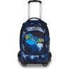 Seven Trolley Scuola Jack 8 Ruote Detach BLU FUSION