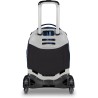 Seven Trolley Scuola Jack 8 Ruote Detach BLU FUSION