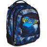 Seven Trolley Scuola Jack 8 Ruote Detach BLU FUSION