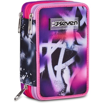 Astuccio Scuola Seven 3 Zip BUZZY GIRL