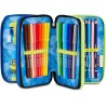 Astuccio Scuola Seven 3 Zip BUZZY BOY