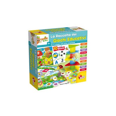 Lisciani Giochi- Carotina Baby La Raccolta Giochi Educativi - 79896