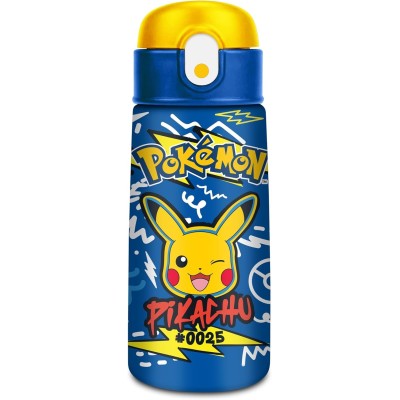 Seven Borraccia Kid POKEMON, 460 ml, Acciaio Inox