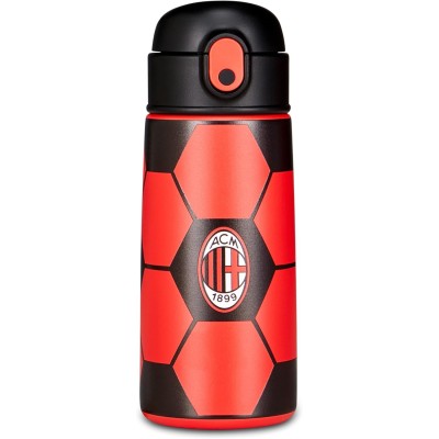 Seven Borraccia Kid MILAN, 460 ml, Acciaio Inox