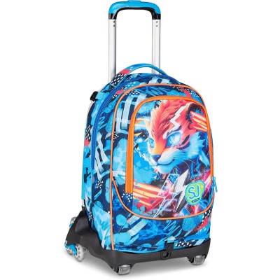 SJ GANG STYLE JAM GANG Trolley Scuola Jack 8 ruote SPEED ANIMAL BOY 34 L