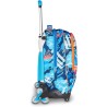 SJ GANG STYLE JAM GANG Trolley Scuola Jack 8 ruote SPEED ANIMAL BOY 34 L