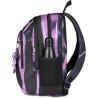 Seven Zaino Scuola Dual SHADOWS OF COLOR, Doppio Scomparto, Nero/Viola, 32 L