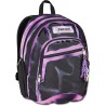 Seven Zaino Scuola Dual SHADOWS OF COLOR, Doppio Scomparto, Nero/Viola, 32 L
