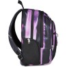 Seven Zaino Scuola Dual SHADOWS OF COLOR, Doppio Scomparto, Nero/Viola, 32 L