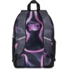 Seven Zaino Scuola Dual SHADOWS OF COLOR, Doppio Scomparto, Nero/Viola, 32 L