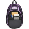 Seven Zaino Scuola Dual SHADOWS OF COLOR, Doppio Scomparto, Nero/Viola, 32 L