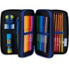 Seven Astuccio Scuola 3 Zip Inter