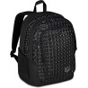 Seven Zaino Scuola BLACKOLOGRAPH Doppio Scomparto 29 L - Nero