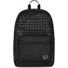 Zaino Scuola Seven ROUND BLACKOLOGRAPH Monoscomparto 29 L - Nero