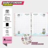 Diario Scolastico 13 Mesi Datato 13x17,8 Fuxia Tokidoki 2026-2027