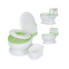 Vaso da Toilette per Bambini Chipolino Green Lux con Suono di Scarico