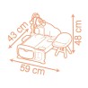 Fasciatoio 3 in 1 Baby Nurse di Simba