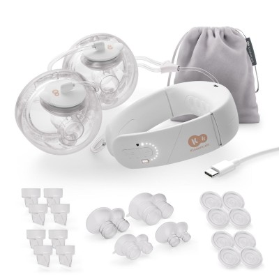 Tiralatte Elettrico Doppio Kinderkraft GentleNest con Funzione Soft-Heat