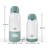 Scaldabiberon e Thermos 2 in 1 Kinderkraft Gaja Verde