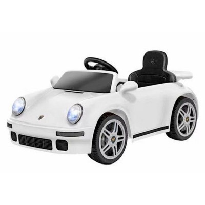 Auto Elettrica ESPIDKO Porsche Ruf CTR2017 12V 4,5 Ah Litio Bianca di Globo