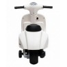 Mini Vespa GTS 6V Bianca con Sedile in Pelle