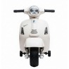 Mini Vespa GTS 6V Bianca con Sedile in Pelle