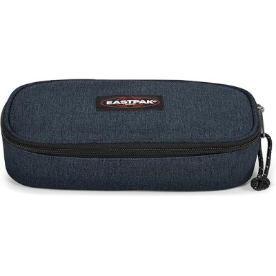 Astuccio Oval Single Triple Denim Eastpak