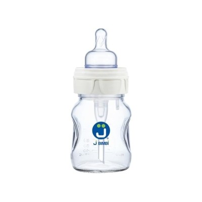 Biberon J BIMBI Super Glass 160 ml: Sicurezza e Comfort per il Tuo Bambino