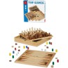Dal Negro DAL Top Games 30x30 - Gioco da Tavolo in Legno