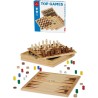 Dal Negro DAL Top Games 30x30 - Gioco da Tavolo in Legno